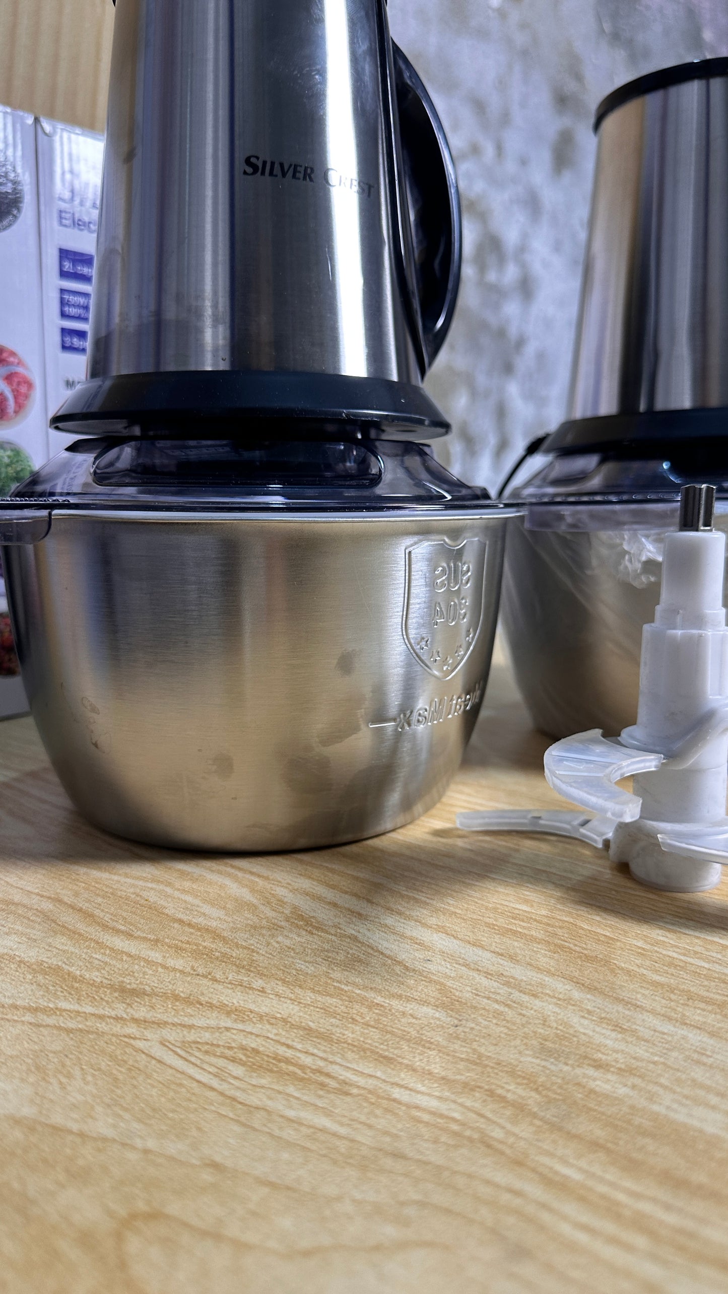 2L Silver Crust Meat Grinder