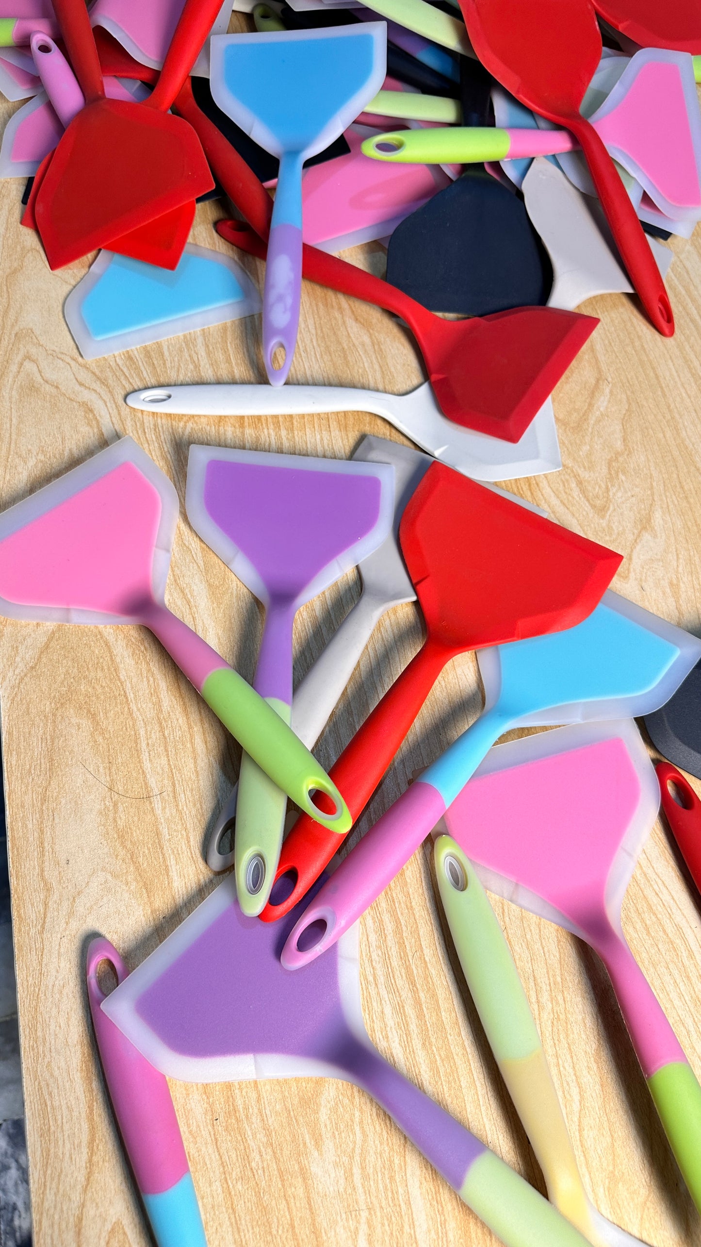 5 Pcs Silicon Spatulas