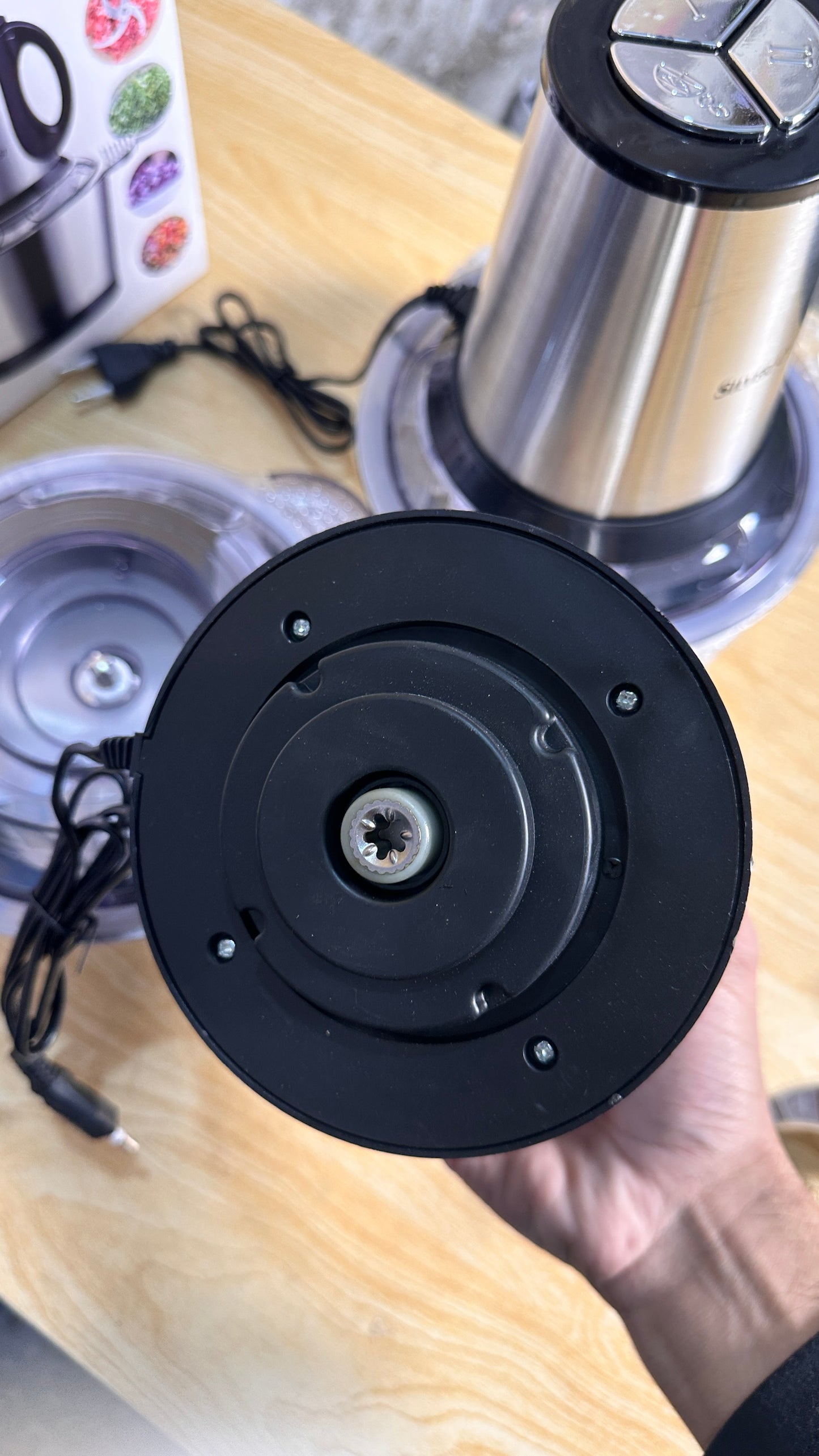 2L Silver Crust Meat Grinder