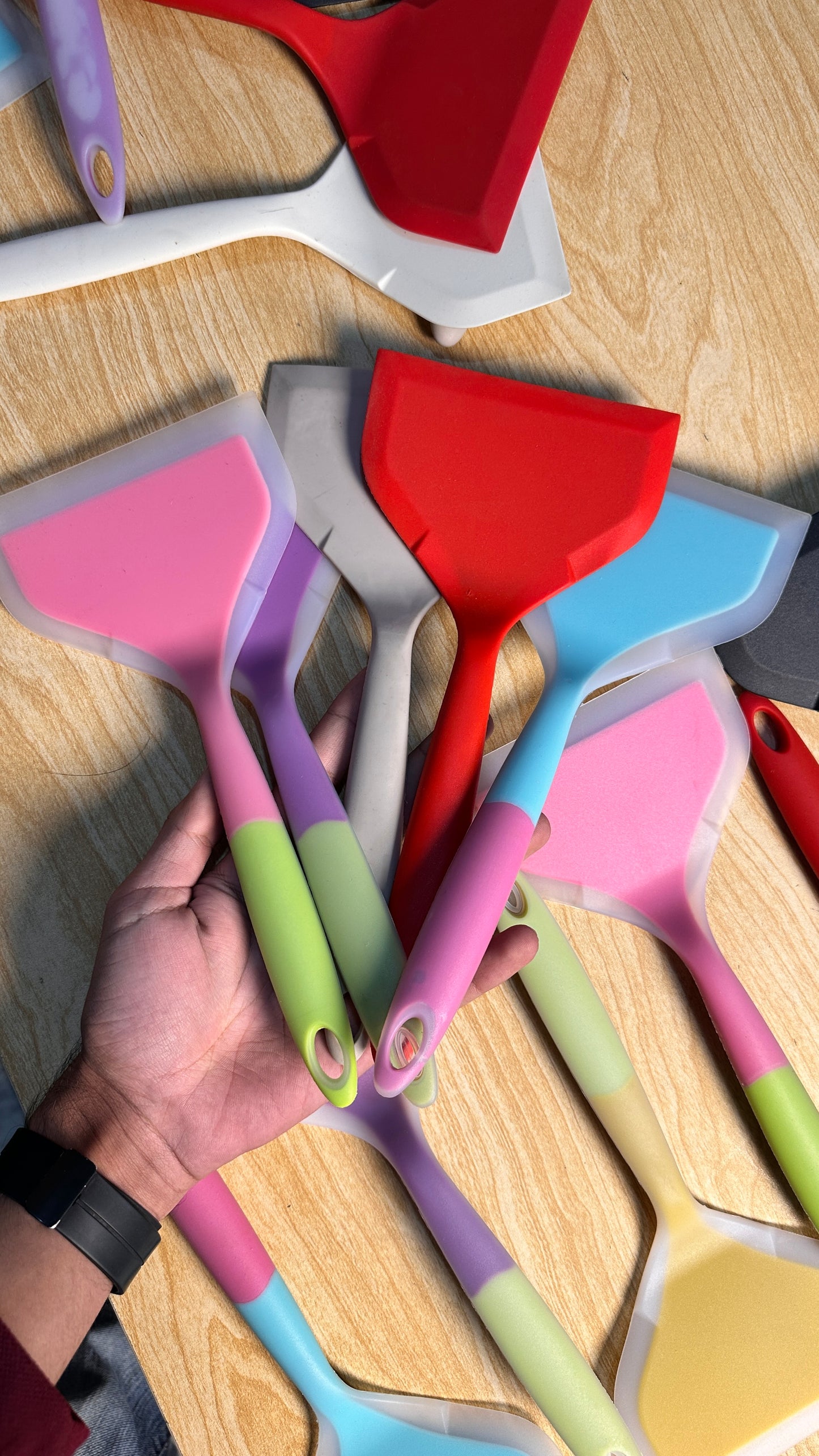 5 Pcs Silicon Spatulas