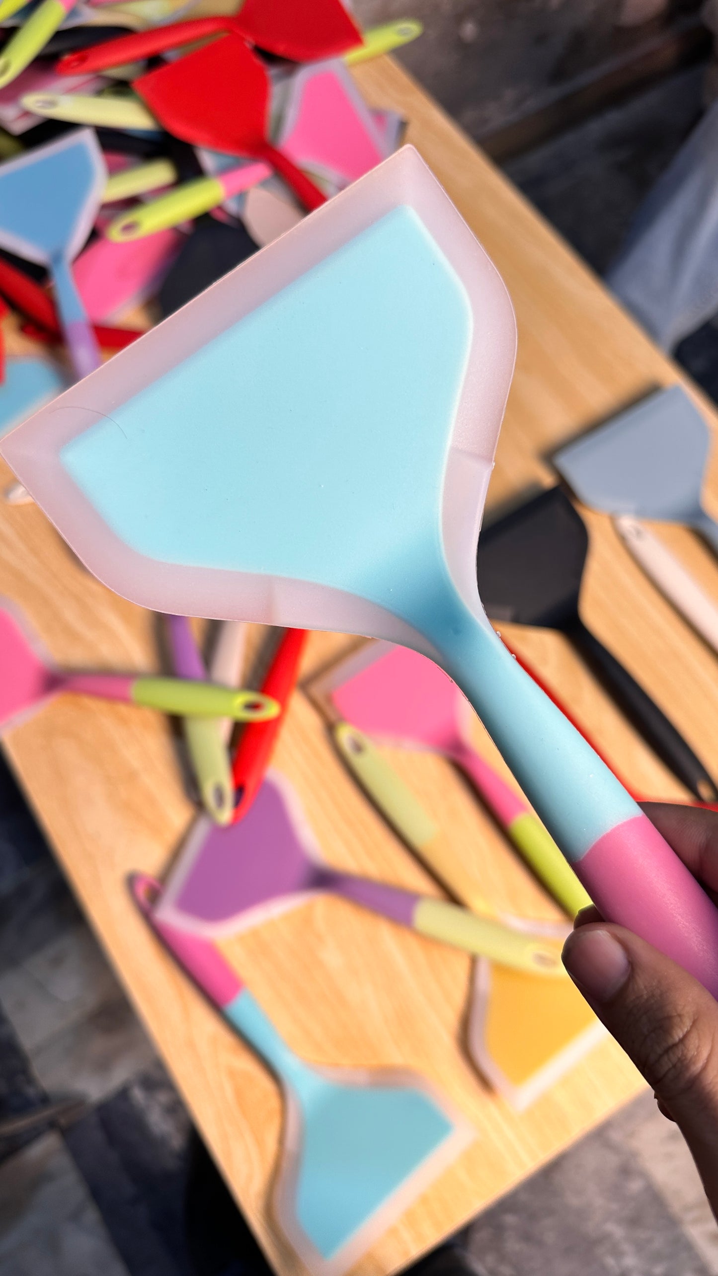 5 Pcs Silicon Spatulas