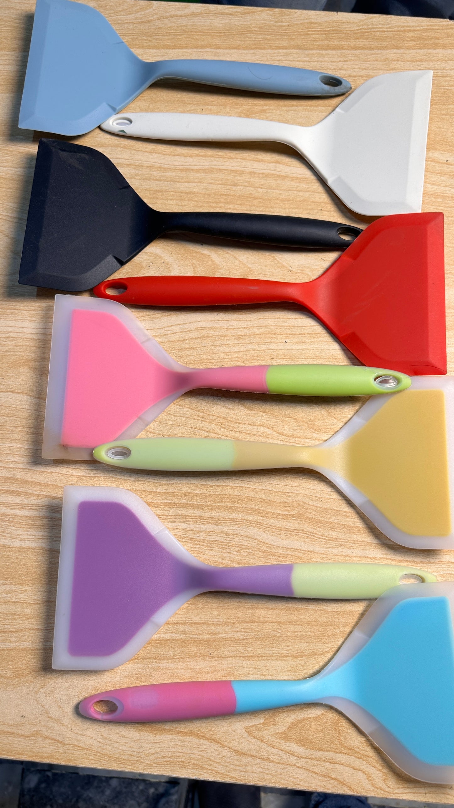 5 Pcs Silicon Spatulas